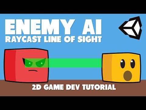 Enemy Line of Sight with Raycast - Unity 2D Game Dev Tutorial
