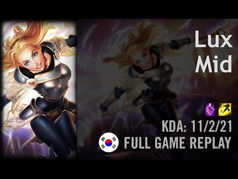 Lux Mid vs Lissandra - Kuzan - KR Challenger Path 6.1