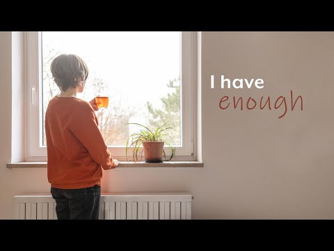 how I learned to be content with what I have