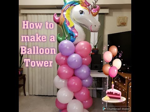 how to make a balloon tower, How do you make a homemade balloon tower?, How many balloons does it take to build a tower?, How do you make a balloon stand?, explanation and resolution of doubts, quick answers, easy guide, step by step, faq, how to