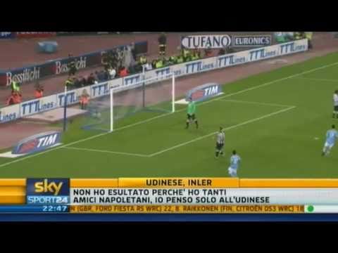 Napoli-Udinese 1-2 17.04.2011 33esima Giornata Domenica 17 Aprile 2011 All Goals & Full