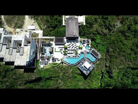 Drone Flight over Omnia Beach Club Bali