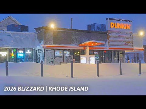 Record Breaking Blizzard In New England 2026 | Providence Rhode Island (4K Vlog)