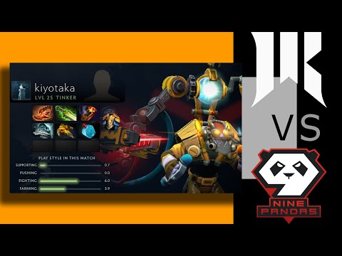 DotaHisWay - Kiyotaka Tinker VS Miracle Snapfire - Shopify Rebellion VS 9Pandas - DreamLeague S20