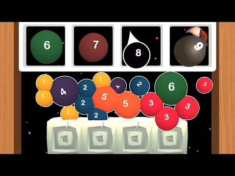 MERGE FALL 3D - ASMR Gameplay (Level Up Ball Digger) Part 01