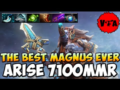 Dota 2 - Ar1Se 7100 MMR Plays Magnus vol #1 - Ranked Match