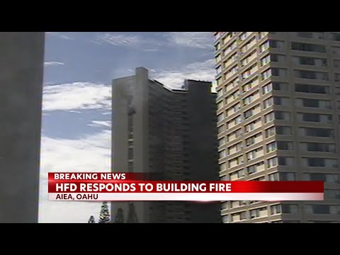 Fire at condo high rise in Aiea