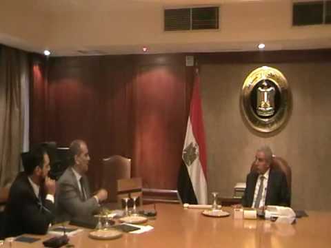 لقاء الوزير/طارق قابيل برئيس مجلس إدارة جمعية المصدرين المصريين "أكسبولينك"