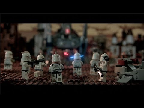 LEGO Star Wars The Clone Wars Story: The Journey of a Soldier (Brickfilm animation MOVIE)