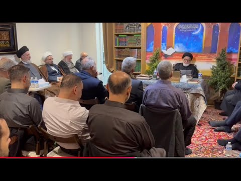 سماحة العلامة السيد مرتضى الكشميري /ممثل المرجعية العليا/ مركز اهل البيت لندن/ شهر رمضان المبارک