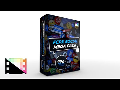 FCPX Social Mega Pack (Jan. 2021 Update) -  Social Media Tools for Final Cut Pro X
