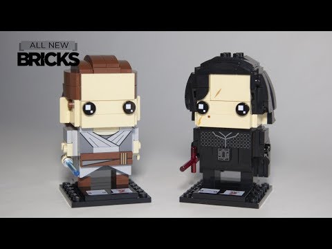 Vidéo LEGO BrickHeadz 41489 : Rey & Kylo Ren