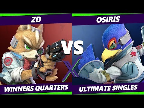 Smash Ultimate Tournament - ZD (Fox) Vs. Osiris (Falco) S@X 318 SSBU Winners Quarters