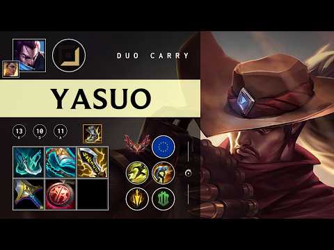 Yasuo ADC vs Jhin - EUW Grandmaster Patch 26.04