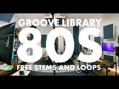 Groove Library 80s (Free Drum Loops and Stems)