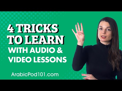 How to Learn Arabic Fast with Audio & Video Lessons (4 Tricks Inside)