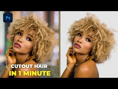 Here I shown How to Cutout Hair  in Photoshop quickly.