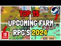 The 15 Most Popular Upcoming Farm RPG's For 2024!