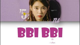 [1 시간 / 1 HOUR LOOP] IU(아이유) _ BBIBBI(삐삐) - Color Coded Lyrics
