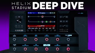 Line 6 Helix Stadium XL Amp Modeler and FX Processor Deep Dive