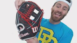 Video thumbnail: Wilson A2000 SuperSkin 1785 11.75" Baseball Glove: WBW1000981175