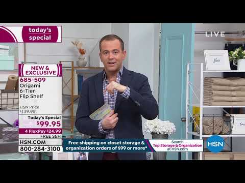 HSN | Storage & Organization featuring Origami 01.14.2020 - 10 PM