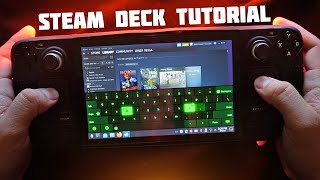 Steam Deck -  how to use keyboard in desktop mode