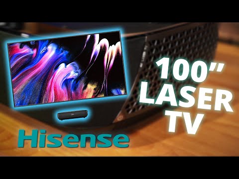 The NEW 100 Inch LASER Projector by Hisense ( Unboxing )