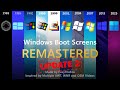 Microsoft Windows Boot Screens REMASTERED Update 2