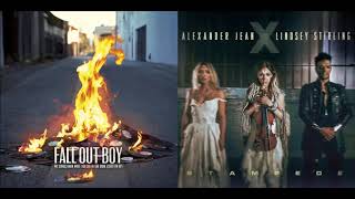 Stampede in the Dark (Birthday Mashup) - Fall Out Boy & Alexander Jean & Lindsey Stirling