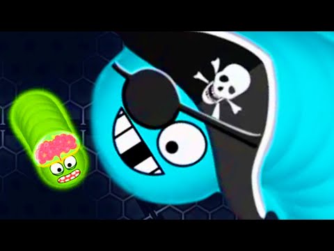 Wormate.io - The Return of the Pirate Snake! (Wormate Best Moments)