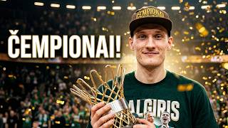 LKL čempionų šventė: triumfo akimirkos!