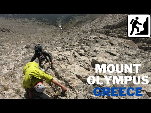 Hiking Mount Olympus I Descent from Skala Peak