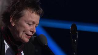 Laurie Anderson Acceptance Speech On Behalf Of Lou Reed at the 2015 Hall of Fame Ceremony