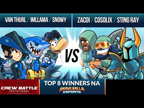 Team Blue vs Team Teal - Top 8 Winners-Side - Crew Battle Invitational 2022 - NA 3v3