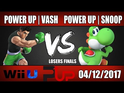 Power Up | Vash (Little Mac) vs Power Up | Snoop (Yoshi) - Wii U Losers Finals SOS