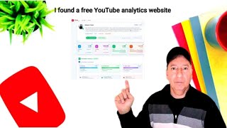 I found a free YouTube analytics website