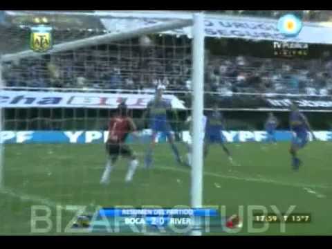 Boca Juniors 2 vs River Plate 0 - gol en contra de carrizo (editado)
