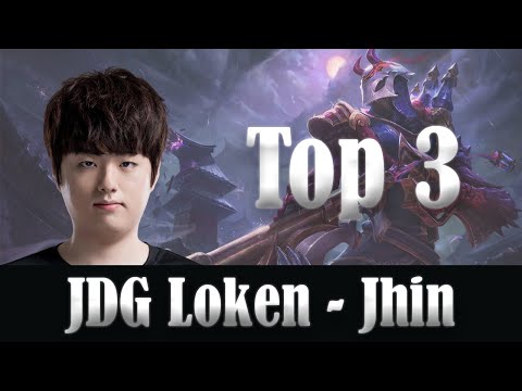 JDG Loken (Jhin ADC) Top Plays - JDG vs LGD, LPL 2020 Summer Playoffs Semi-Final Highlights
