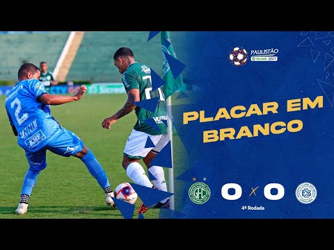 Gols e lances de Guarani x São Bento