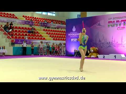Cemre Toraman (TUR) - Junior 2005 11 - Istanbul Rhythmic Cup 2018
