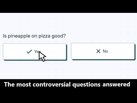 The most controversial questions on the internet