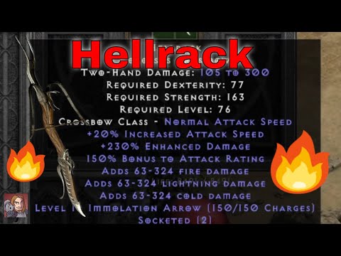 D2R Unique Items - Hellrack (Colossus Crossbow)