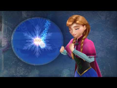 Frozen Free Fall: Icy Shot #1 | Join Queen Elsa, Anna, Olaf on a whimsical journey! By Dis