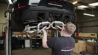 BC FABS Porsche 718 Spyder / GT4 / GTS 4.0 Silenced Valved Exhaust Sys