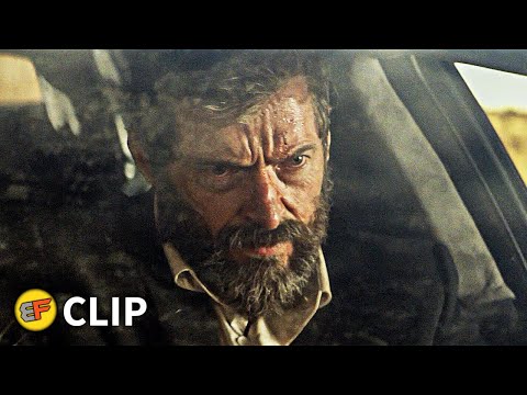 Limo Escape Scene | Logan (2017) Movie Clip HD 4K