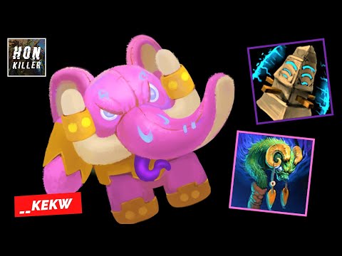 HoN Cthulhuphant BARRIER IDOL with KULDRA'S SHEEPSTICK