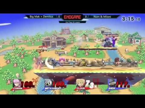 ENDGAME 2v2 Top 16 - GG | Nom & ENG | Miloni vs. GGA.Demitus & UR | big_mak