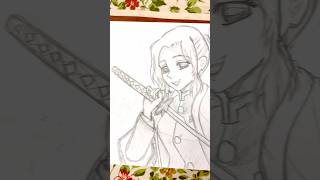 一時間模写＿〆 #鬼滅の刃 #模写 #胡蝶しのぶ #anime