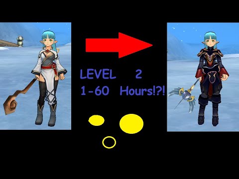 Fiesta Online: Level 1-60 with no Powerleveling (Mage)